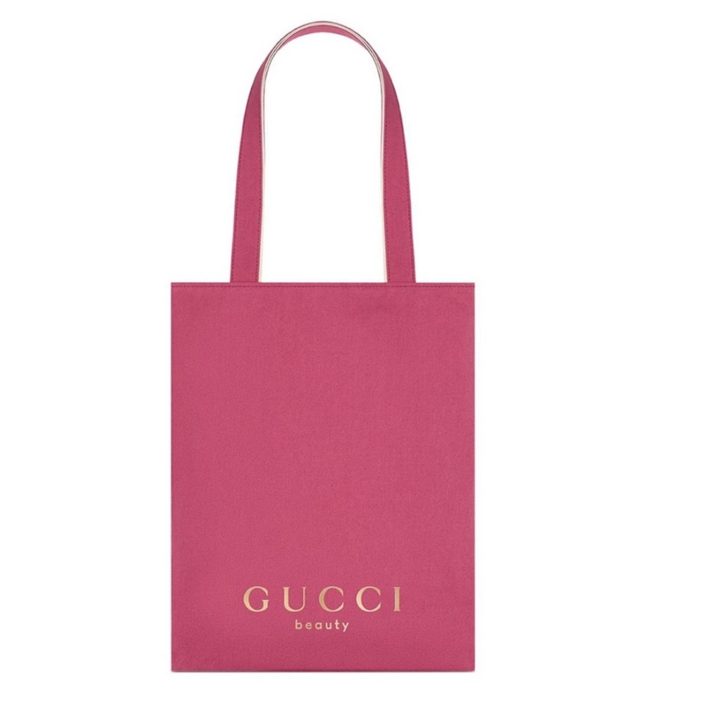 Gucci Beauty Pink Reversible Tote - NEW